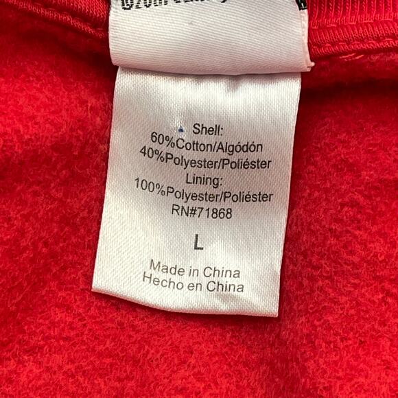 Home Alone Light Up MERRY CHRISTMAS YA FILTHY ANIMAL Ugly Xmas Sweatshirt Sz  L - Picture 4 of 5